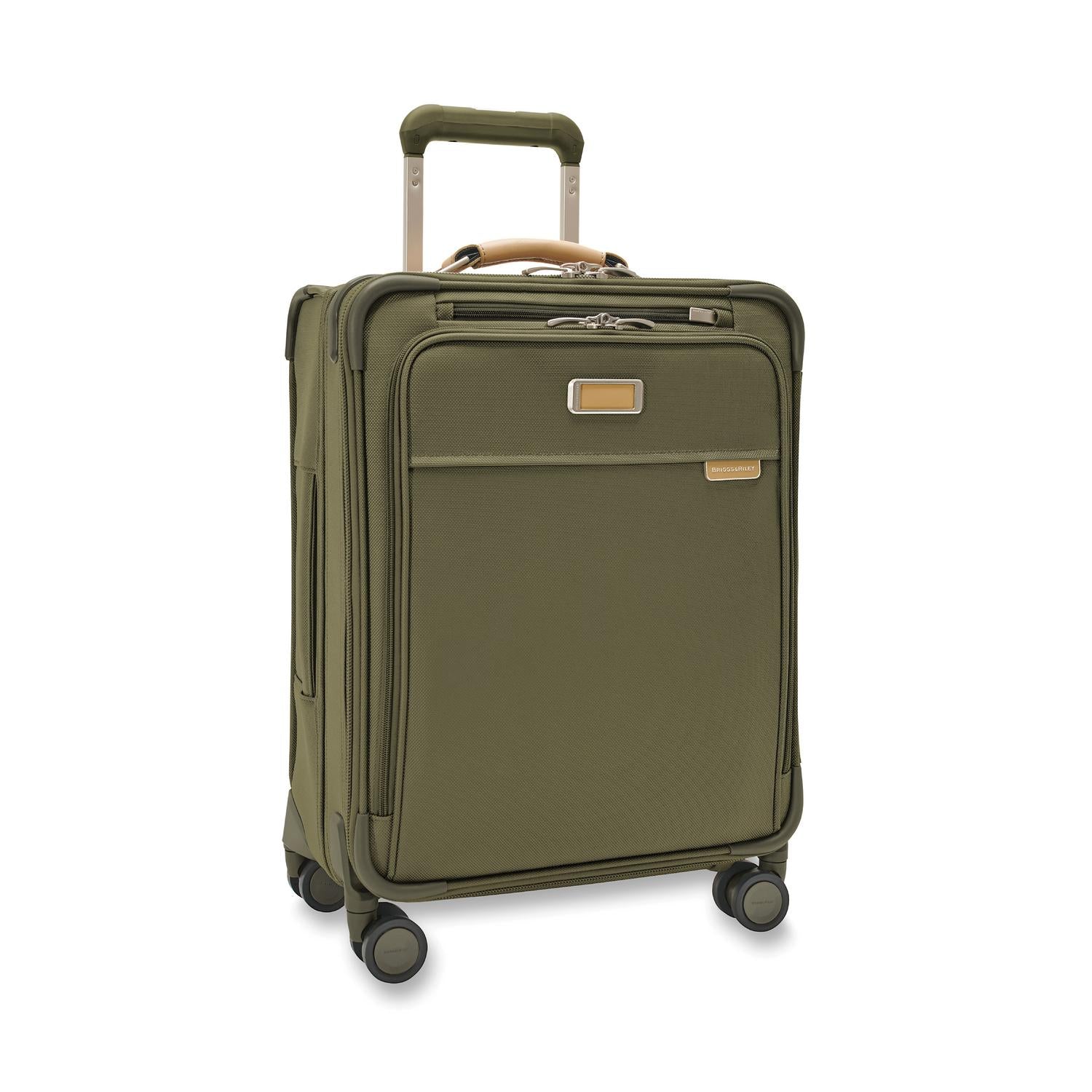 Global 21" Expandable Carry-On Luggage with Spinner Wheels