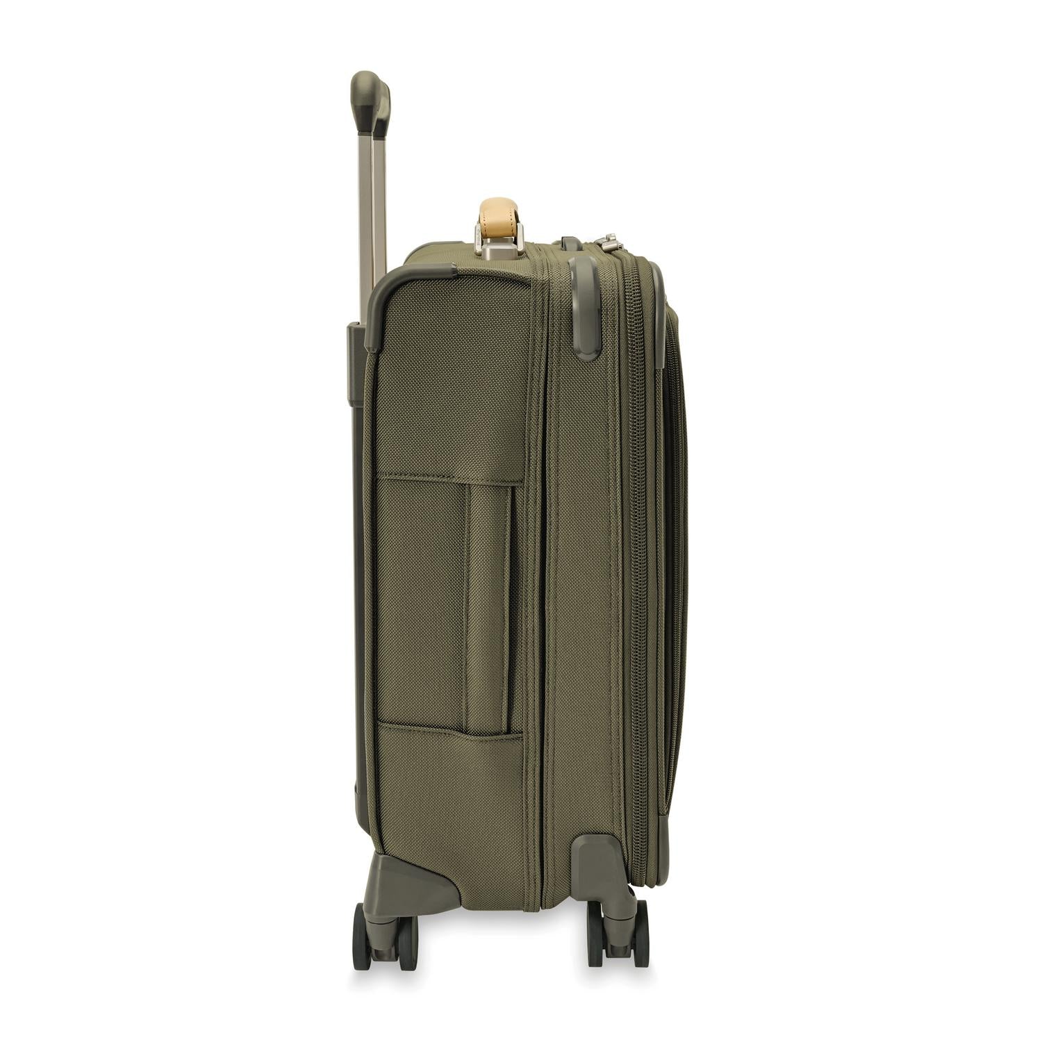 Global 21" Expandable Carry-On Luggage with Spinner Wheels