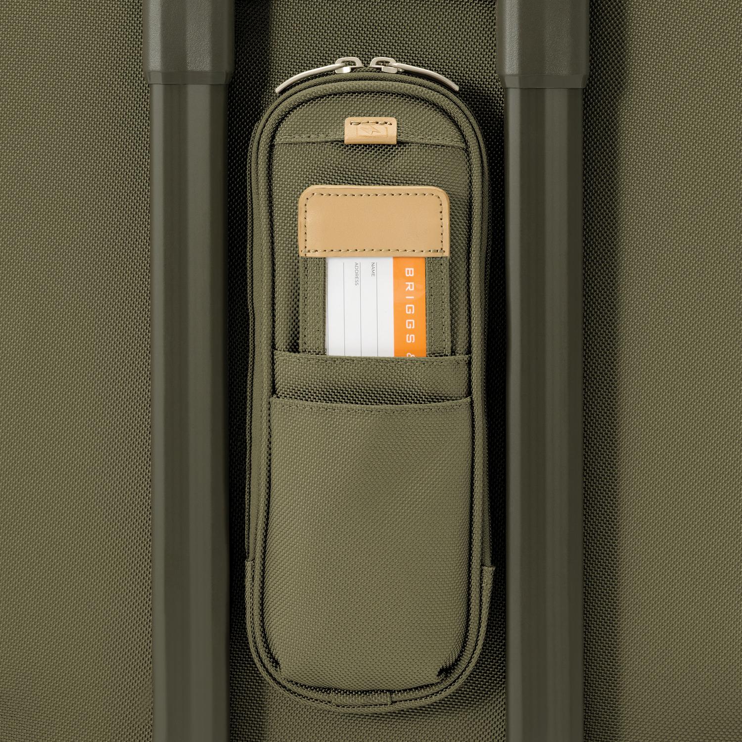 Global 21" Expandable Carry-On Luggage with Spinner Wheels