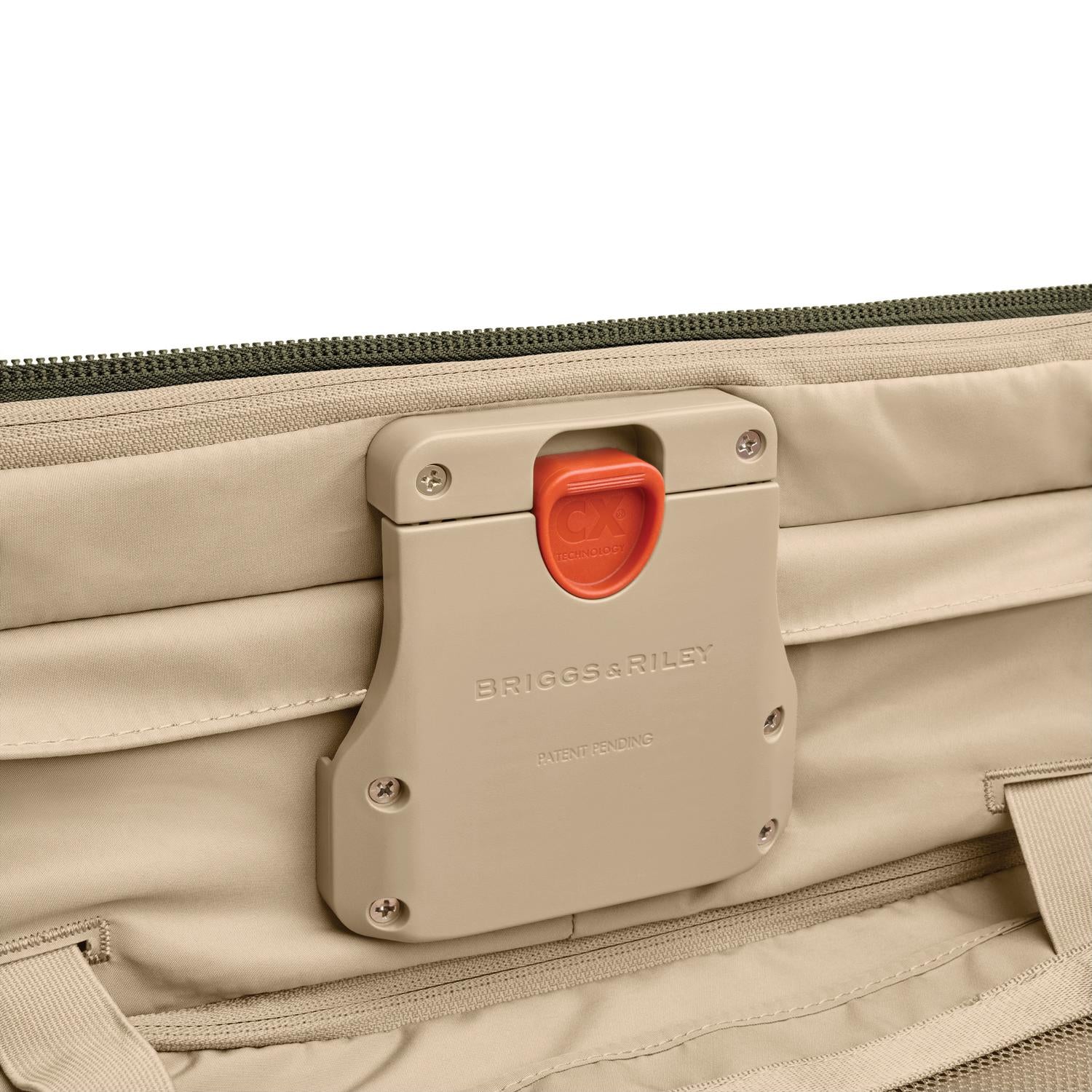 Global 21" Expandable Carry-On Luggage with Spinner Wheels