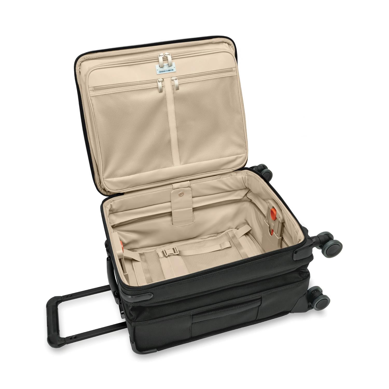 Global 21" Expandable Carry-On Luggage with Spinner Wheels