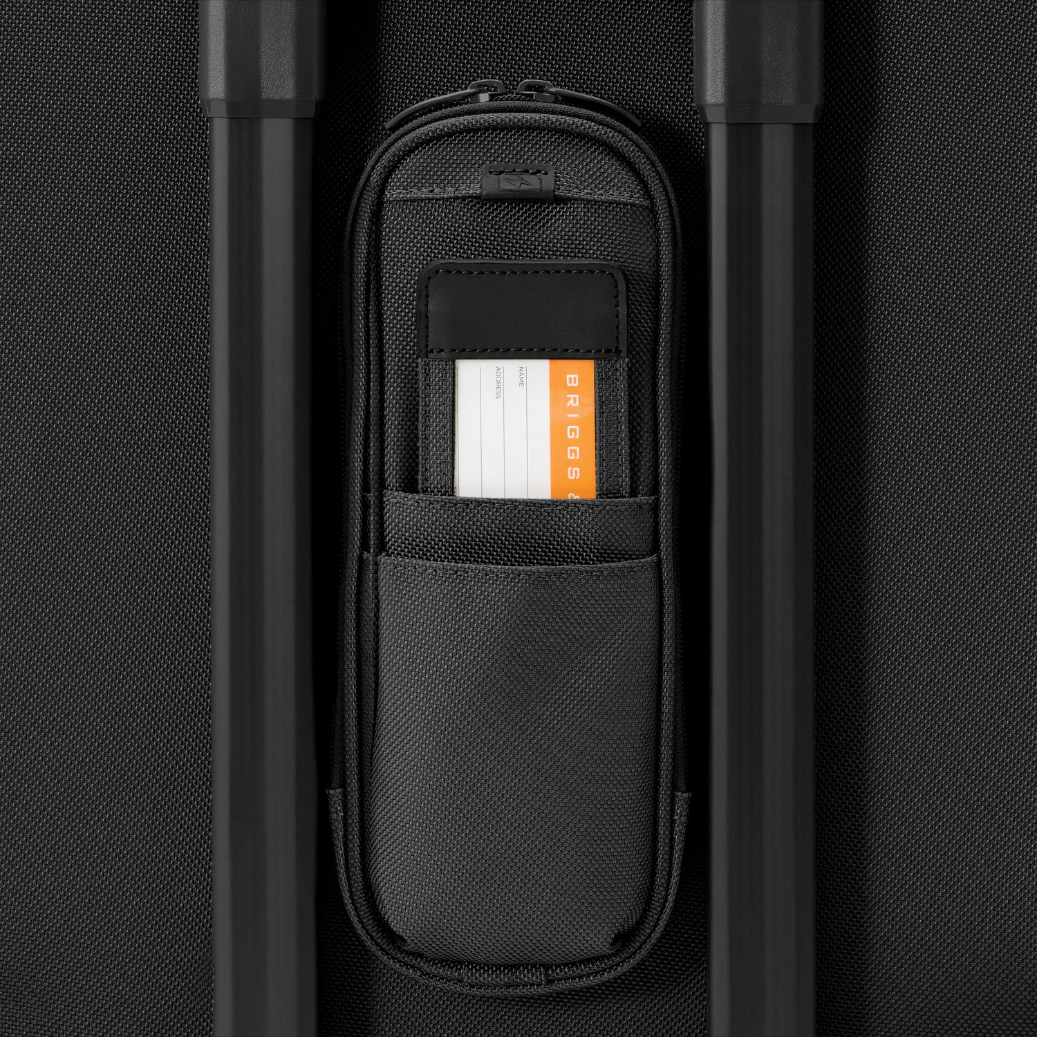 Global 21" Expandable Carry-On Luggage with Spinner Wheels