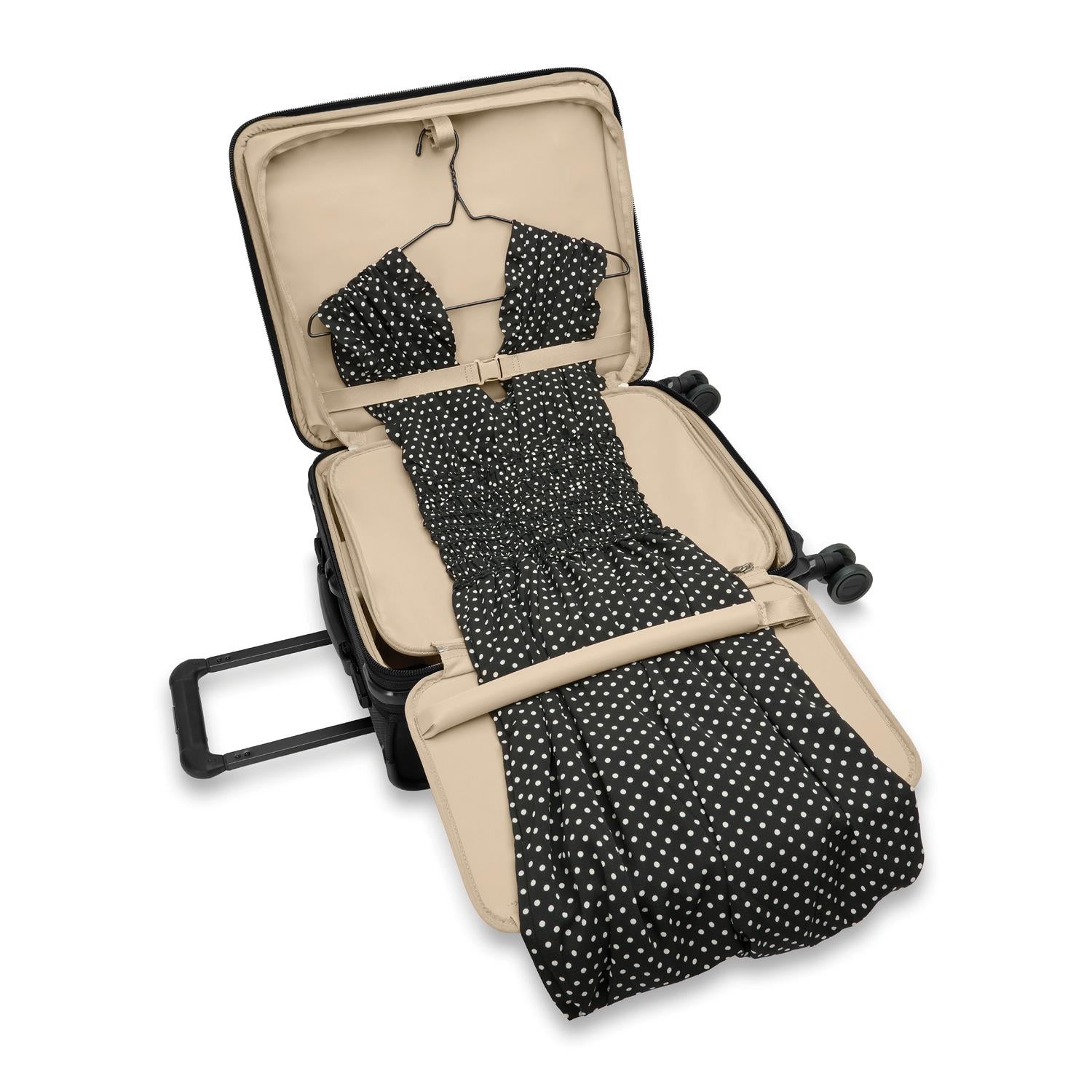 Global 21" Expandable Carry-On Luggage with Spinner Wheels