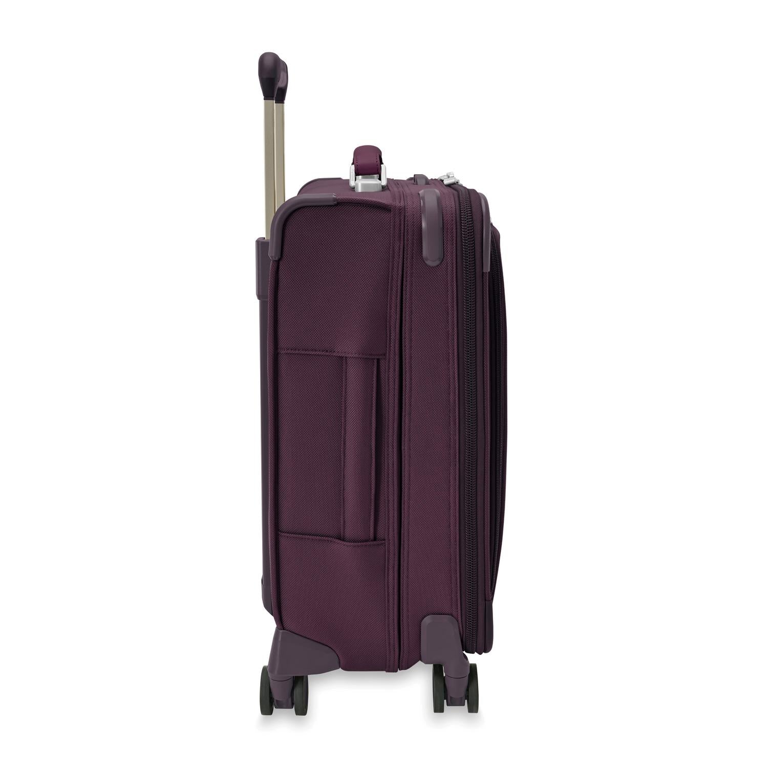 Global 21" Expandable Carry-On Luggage with Spinner Wheels