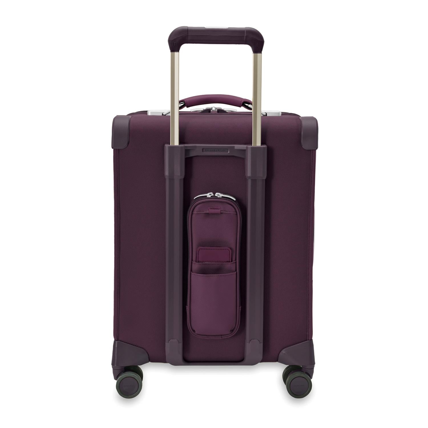 Global 21" Expandable Carry-On Luggage with Spinner Wheels