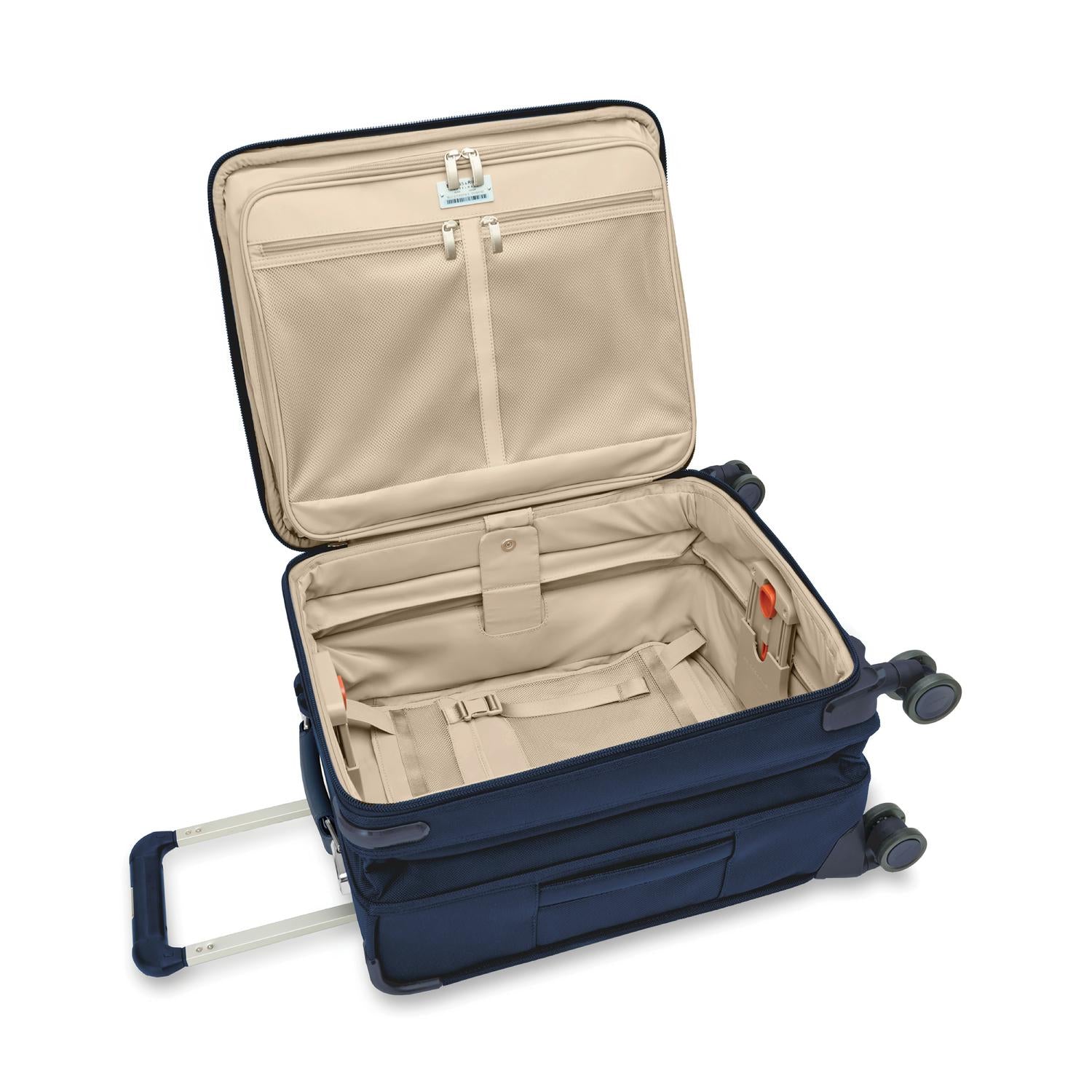 Global 21" Expandable Carry-On Luggage with Spinner Wheels