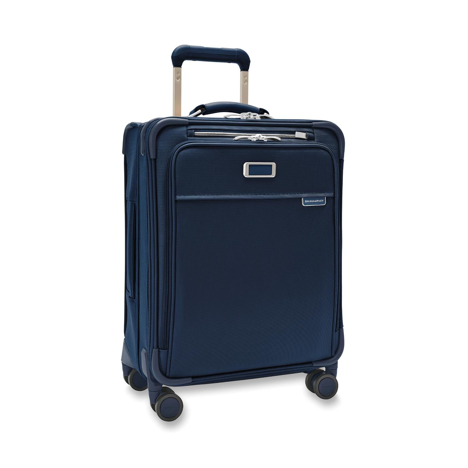 Global 21" Expandable Carry-On Luggage with Spinner Wheels