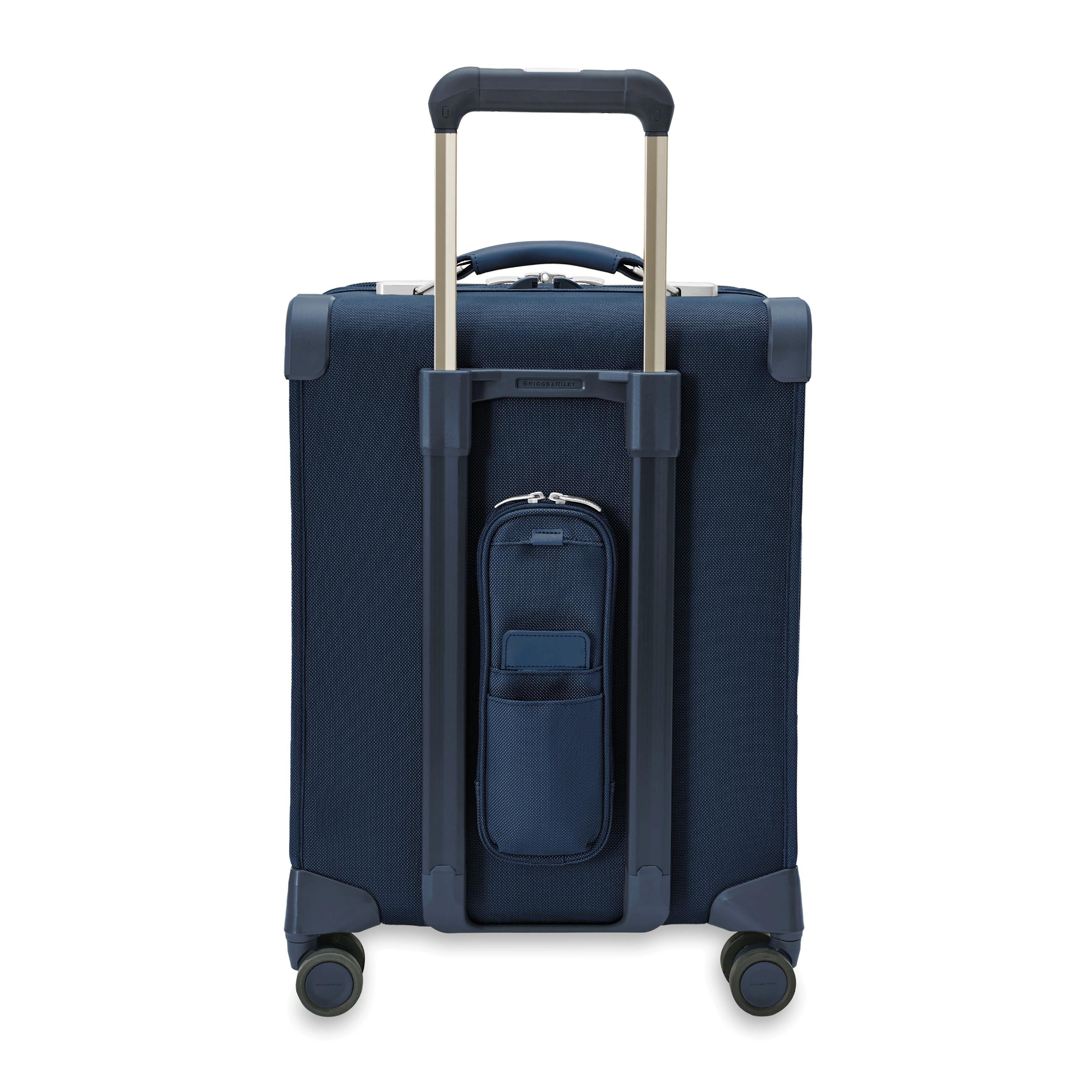 Global 21" Expandable Carry-On Luggage with Spinner Wheels