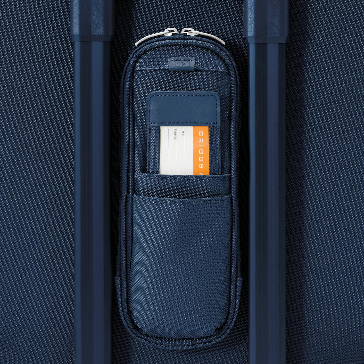 Global 21" Expandable Carry-On Luggage with Spinner Wheels