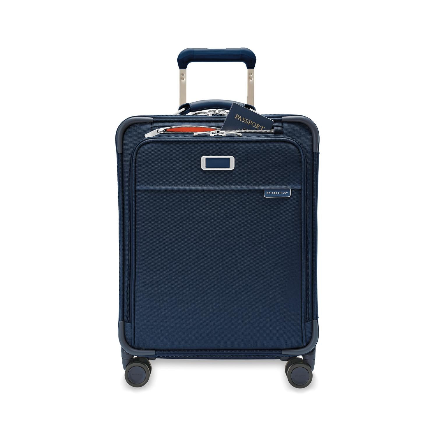 Global 21" Expandable Carry-On Luggage with Spinner Wheels