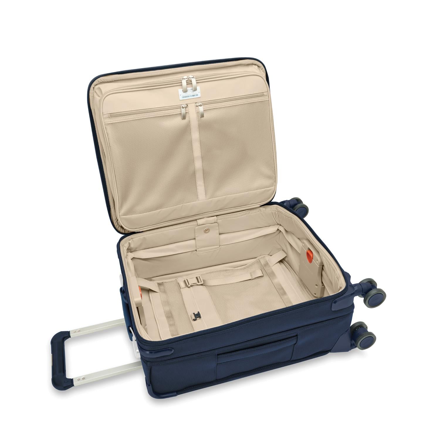 Global 21" Expandable Carry-On Luggage with Spinner Wheels