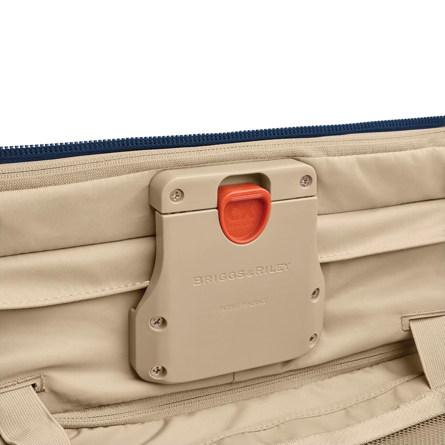 Global 21" Expandable Carry-On Luggage with Spinner Wheels