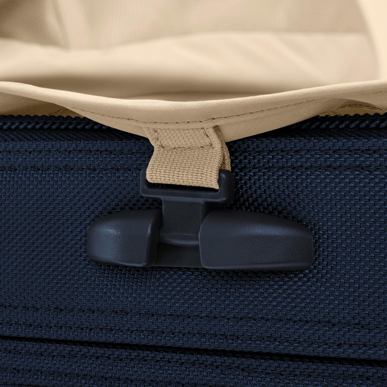Global 21" Expandable Carry-On Luggage with Spinner Wheels