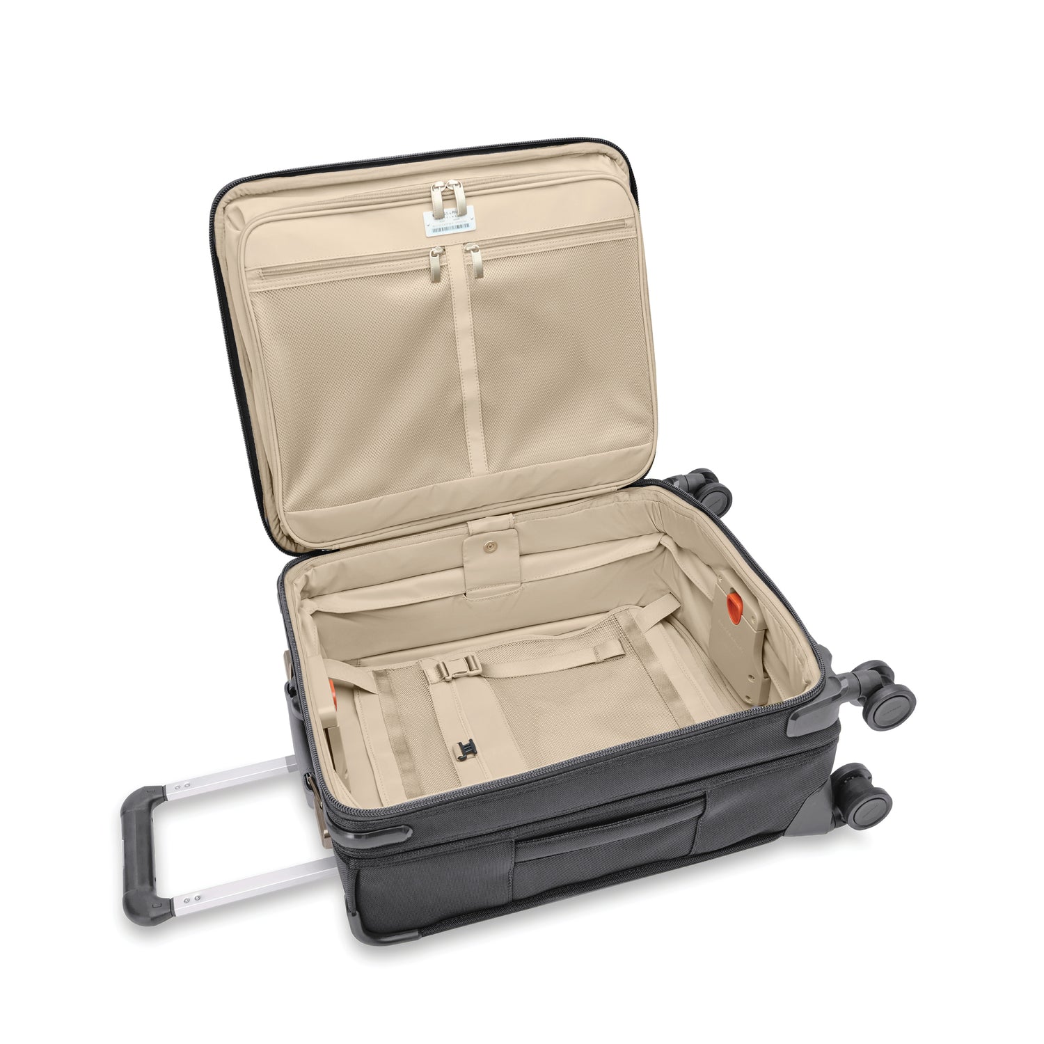Global 21" Expandable Carry-On Luggage with Spinner Wheels