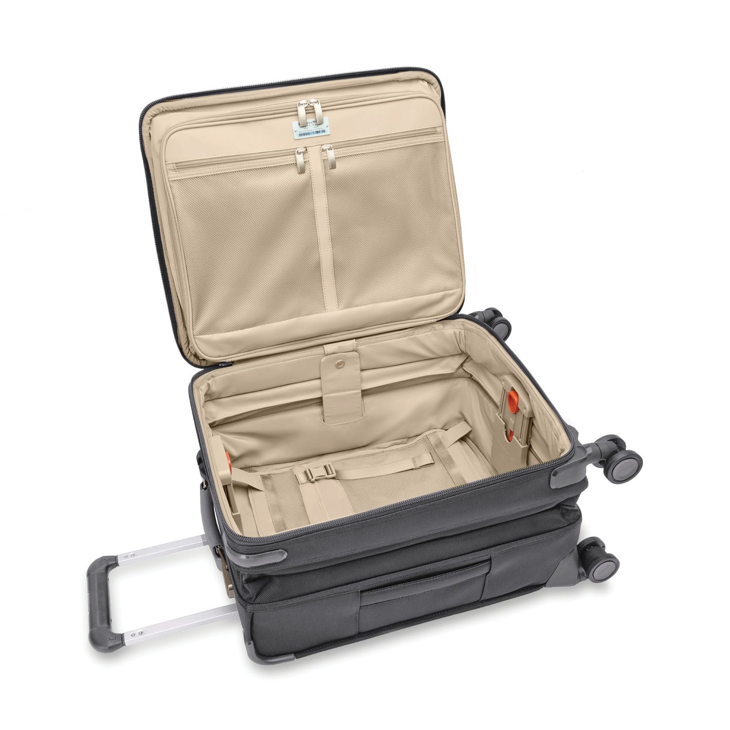 Global 21" Expandable Carry-On Luggage with Spinner Wheels