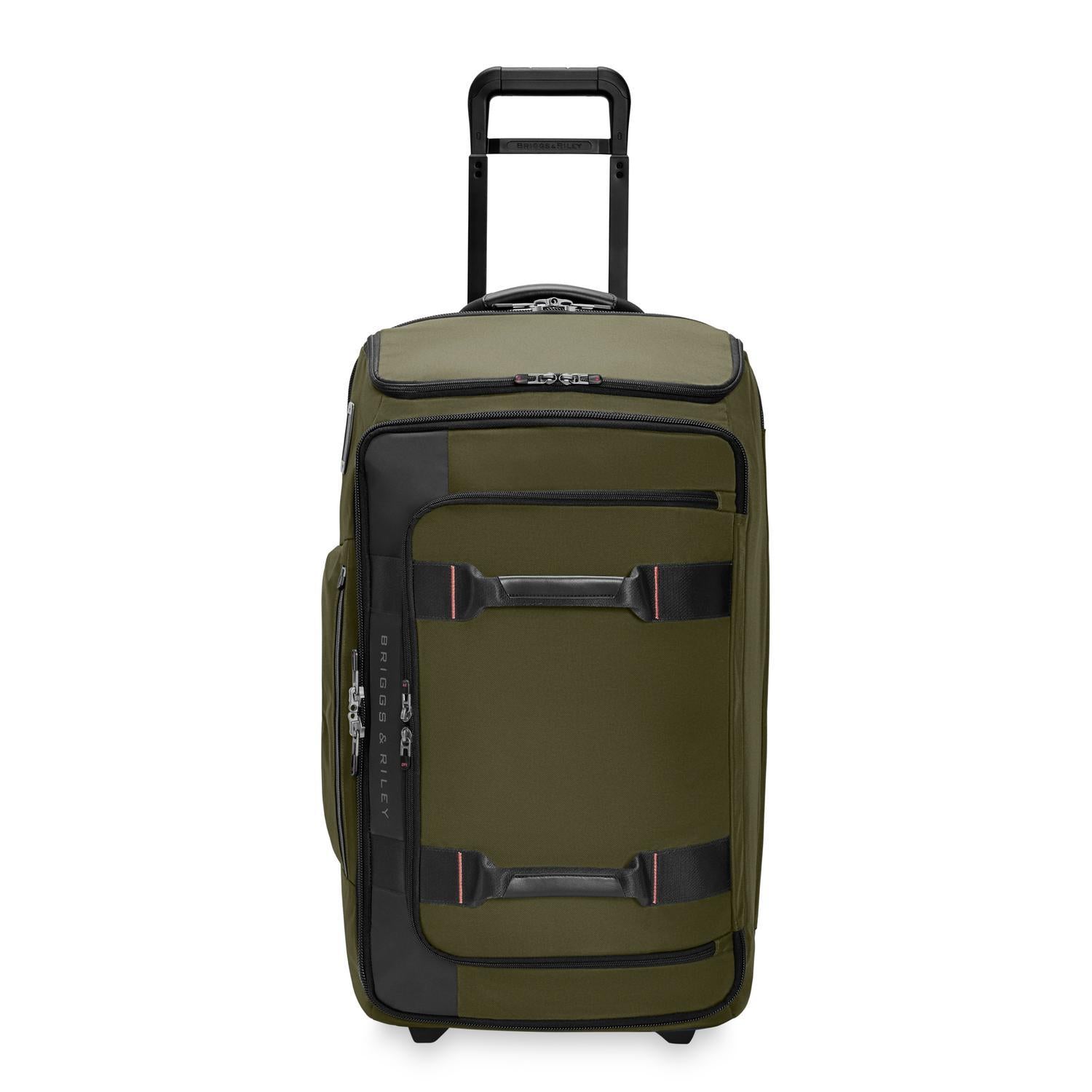 Compact 2-Wheel Travel Duffle Bag Medium Size