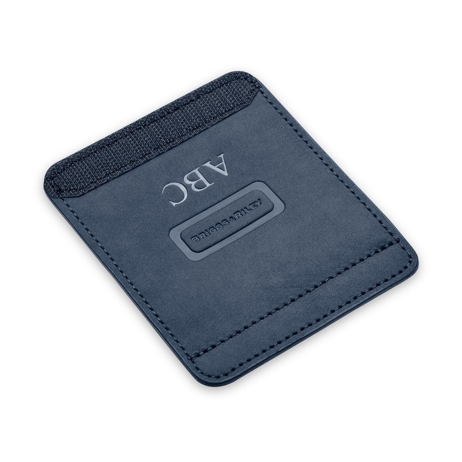 Navy Suede Luggage Handle Wrap for Briggs & Riley Bags