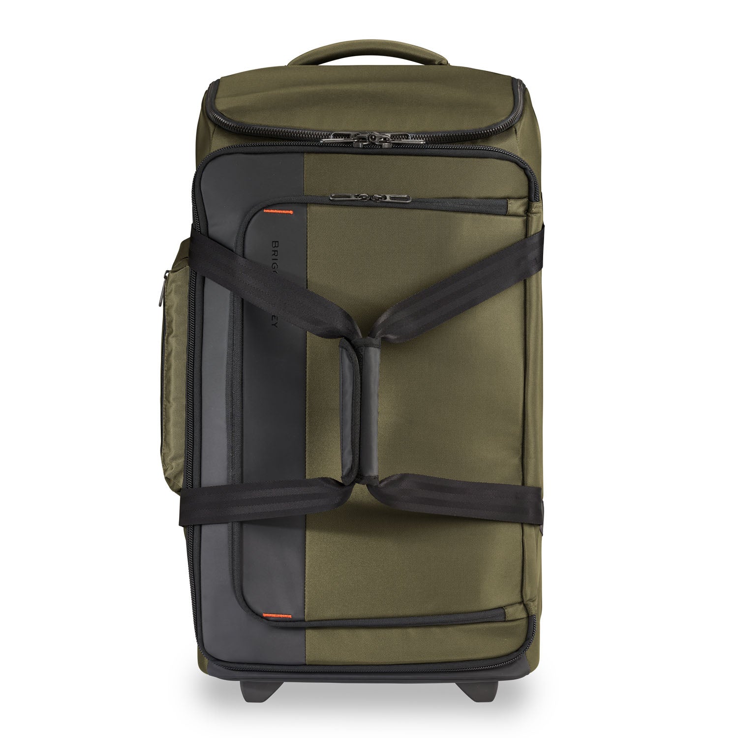 ZDX Medium Wheeled Duffle Bag for Travel with Patented Handle
