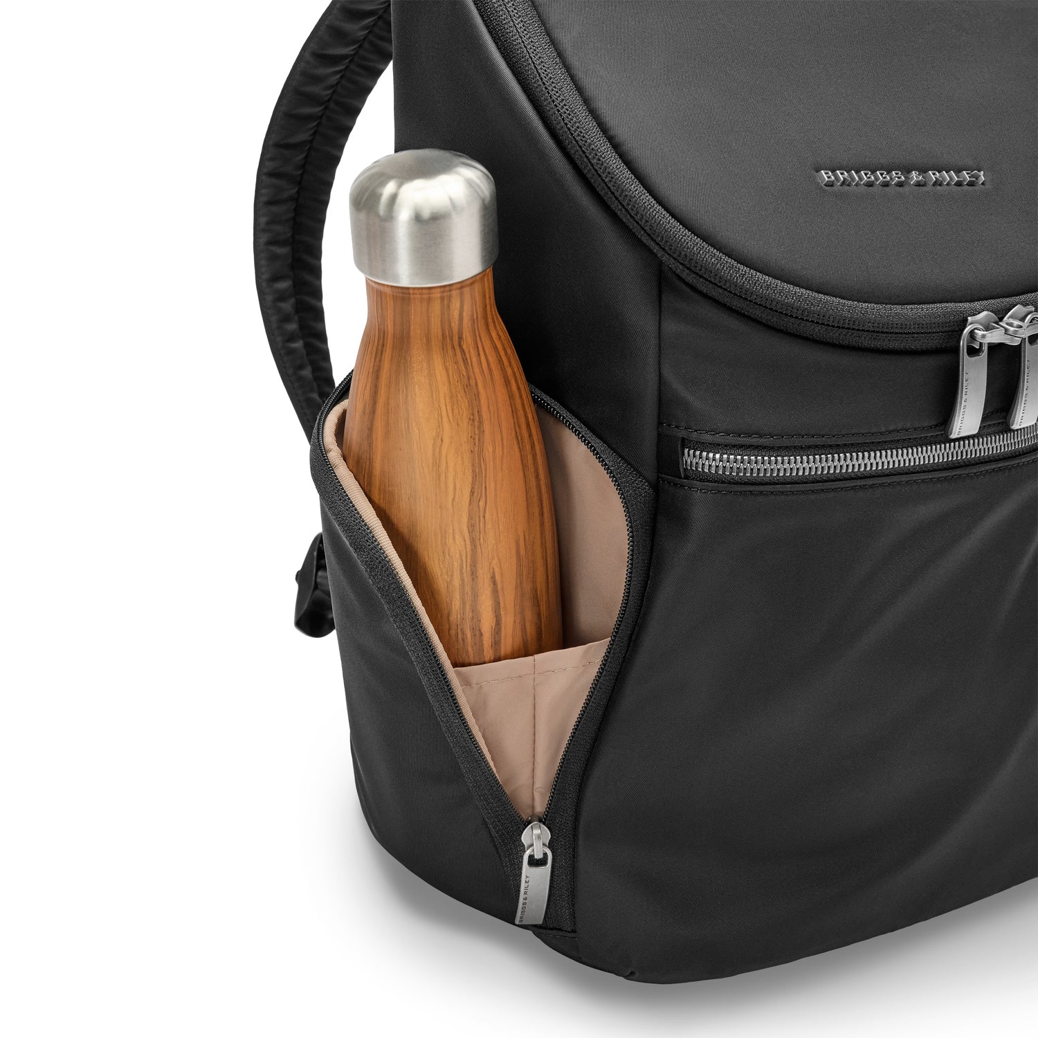 U-Shaped Zipper Backpack for Travel & School