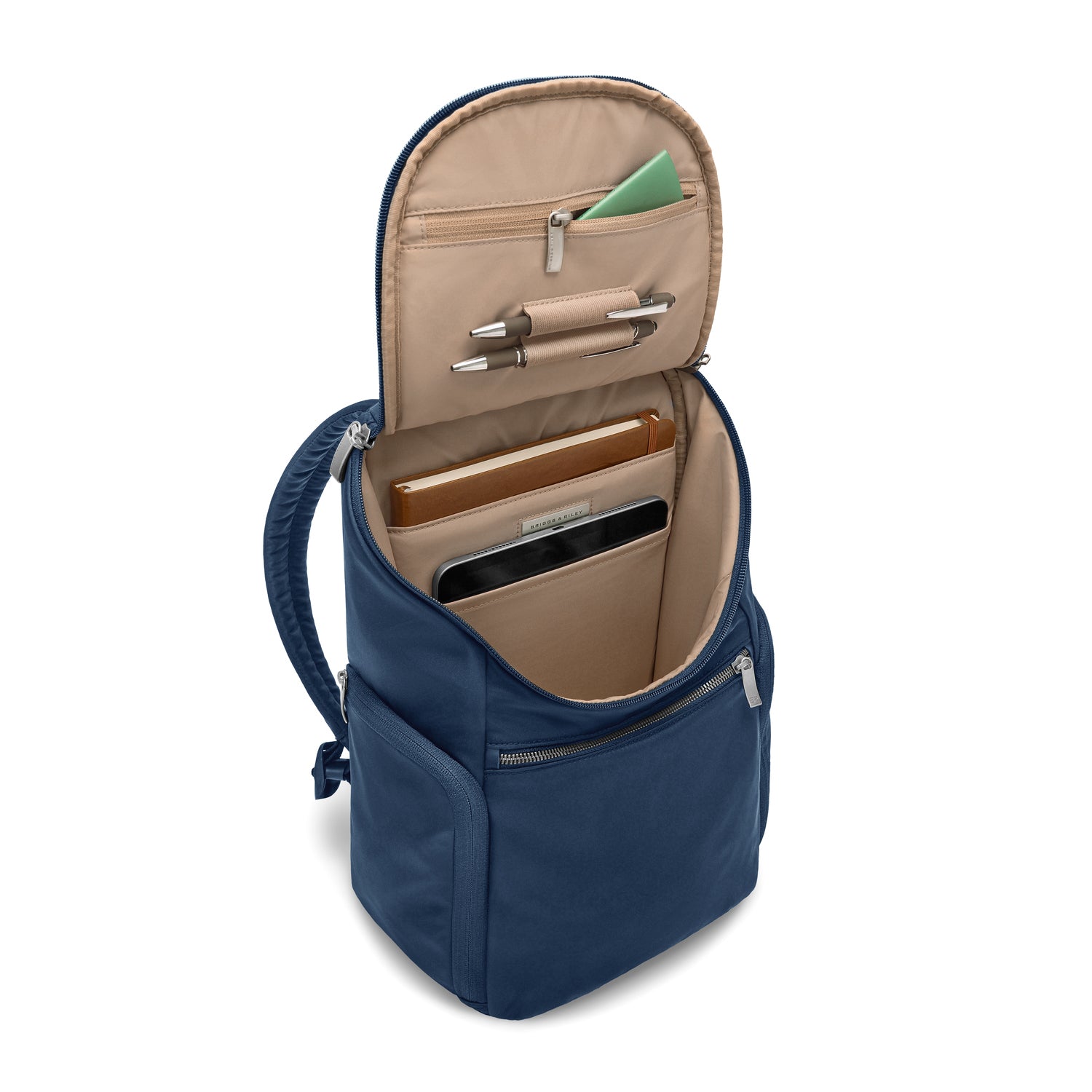 U-Shaped Zipper Backpack for Travel & School