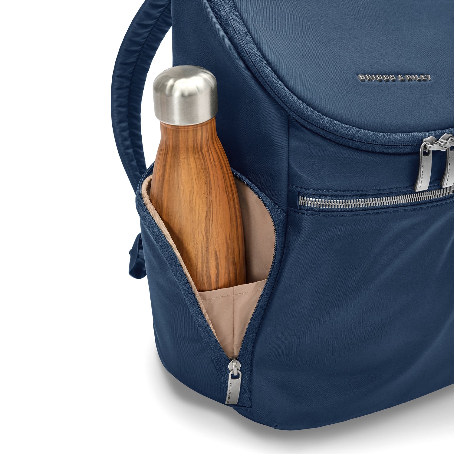 U-Shaped Zipper Backpack for Travel & School
