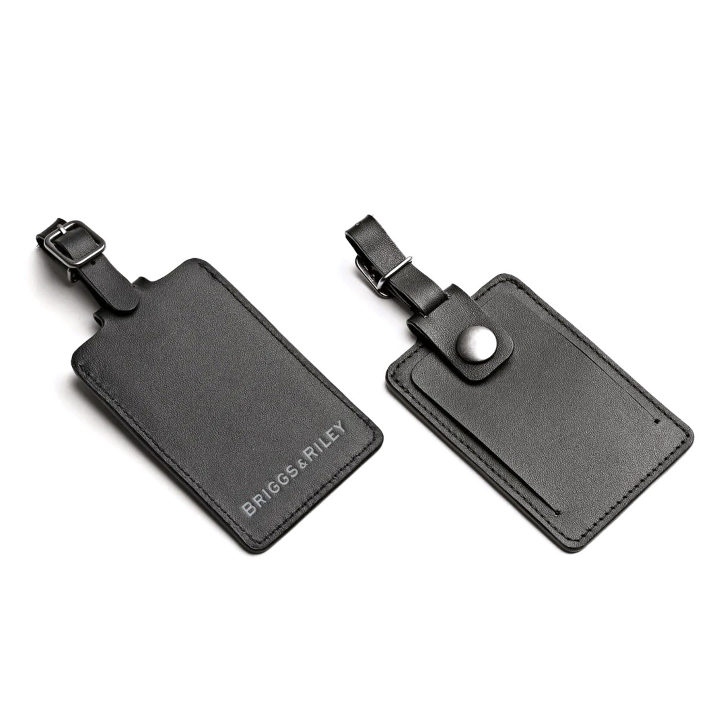 Leather ID Tag for Business Cases - @work Classic Design